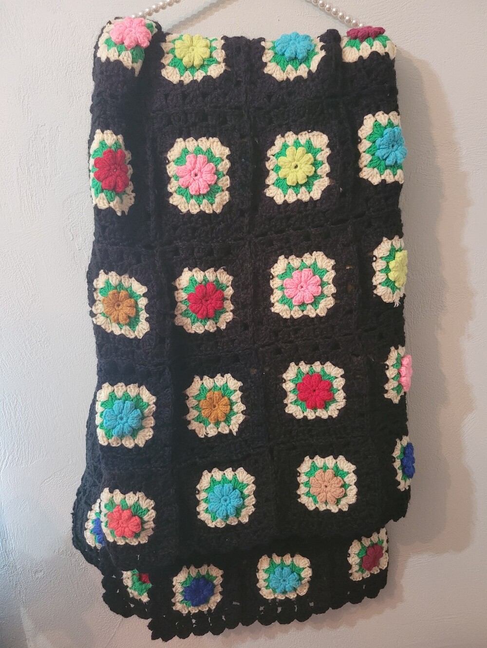 Crochet Handmade Colorful Blanket/throw